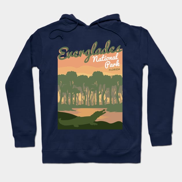 Everglades National Park Hoodie by Sachpica